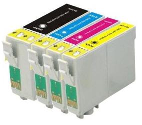 Compatible Epson T1001/T1002/T1003/T1004 Full set of Ink Cartridges